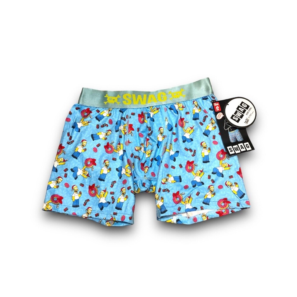 Swag Men's The Simpsons Boxer Brief - Small